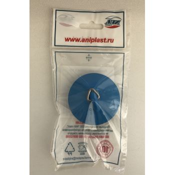 Пробка для ванн ПВХ Ани под выпуск 1 1/2" М300U в индив.упак.(аналог ИЧ29) *5/25