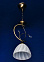 Люстра N0487/1Н  AB  1*40W E27, 220V  VERNER LIGHTING *1