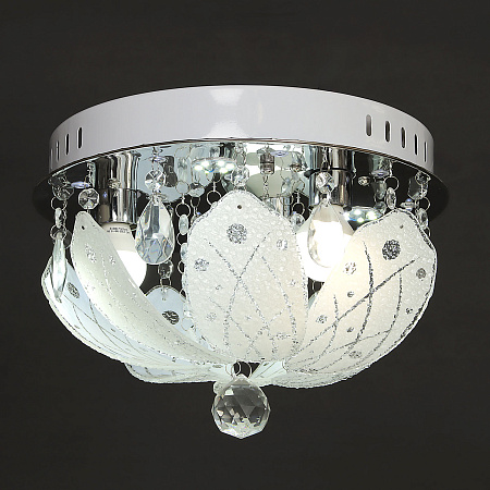Люстра Y0524/3+3 CH Е14 3*40Вт +3*3Вт пульт ( h=200; d=300)  VERNER LIGHTING *1