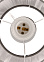 Люстра N2085/5 CH 5*40Вт Е27 ( h=530; d=670)  VERNER LIGHTING *1