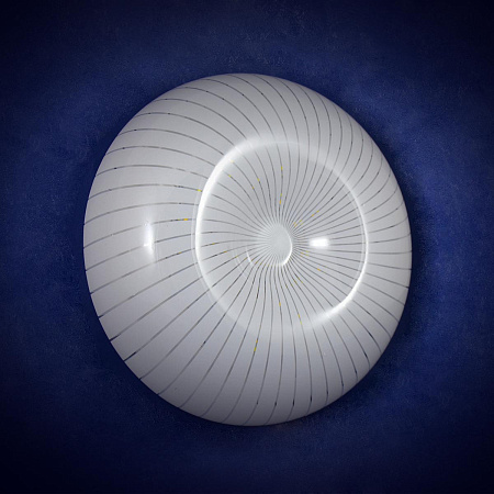 Светильник светодиодный акриловый 270мм 24W 8013/12W*2 3124 LED 3реж (теп.и хол.свет,смеш)б/пулVERNER LIGHTING *1/20