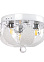 Люстра Y0833/3+3 CH Е14 3*40Вт +3*3Вт ( h=200; d=300)  VERNER LIGHTING *1