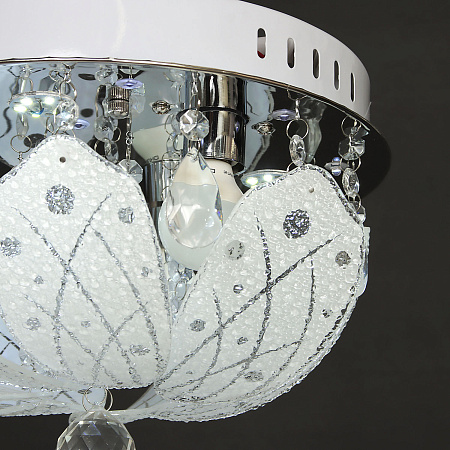 Люстра Y0524/3+3 CH Е14 3*40Вт +3*3Вт пульт ( h=200; d=300)  VERNER LIGHTING *1