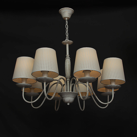 Люстра N1983/8 WG Е14 8*40Вт ( h=700; d=750)VERNER LIGHTING *1