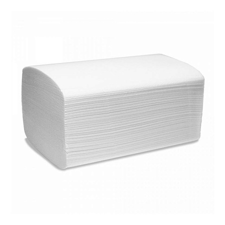 Полотенца бумажные V(ZZ)-сложения Белые 200л., 25г/м2 (арт.П1196/18--20) *20/320