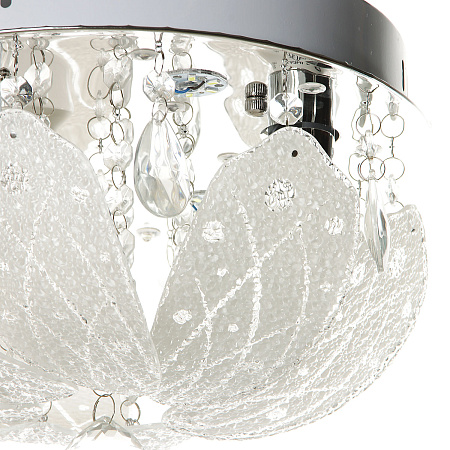 Люстра Y0524/3+3 CH Е14 3*40Вт +3*3Вт пульт ( h=200; d=300)  VERNER LIGHTING *1
