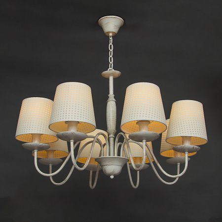 Люстра N1983/8 WG Е14 8*40Вт ( h=700; d=750)VERNER LIGHTING *1