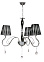 Люстра N1079/3 CH Е27 3*40Вт (h=740; d=570)  VERNER LIGHTING *1