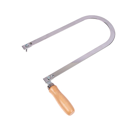 Лобзик ручной 130*250мм хромированный (без полотна) STAYER COBRA *1/10