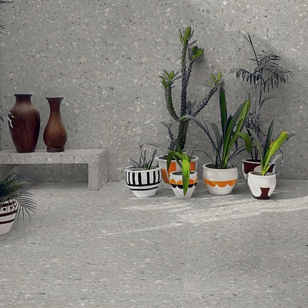Керамогранит Saga_GT грес глаз. серый 600*600*9,5 GT60602301MR Global Tile *1,44м.кв/43,2