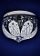 Люстра Y0524/3+3 CH Е14 3*40Вт +3*3Вт пульт ( h=200; d=300)  VERNER LIGHTING *1