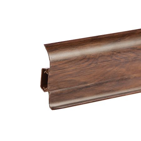 Плинтус напольный Wimar  Серия  с мяг.краем 818 Дуб Гартвис 58ММ  (2,5м) *40