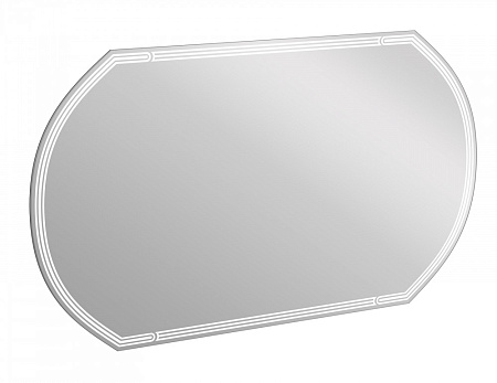 Зеркало /Cersanit/ LED  090 design 120*70,с подсветкой, антизапотев (KN-LU-LED090*120-d-Os) *1/40
