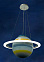 Люстра 8407 BL 32W*2+Е27 blue 600мм S=6м2  VERNER LIGHTING *1