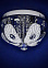 Люстра Y0595/3+3 СН  3*40W Е14 (h=200; d=300)  VERNER LIGHTING *1