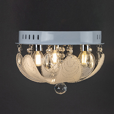 Люстра Y0833/3+3 CH Е14 3*40Вт +3*3Вт ( h=200; d=300)  VERNER LIGHTING *1