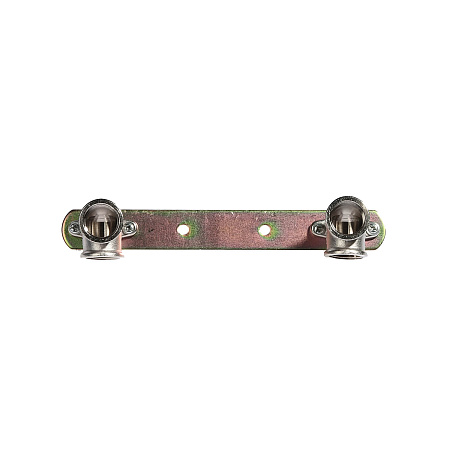 Уголки на планке для крепления смесителя 1/2"(Ø15) М/М CTM CRLWP012 *1/7