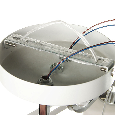 Люстра N2006/2 WT+CH Е27 2*40Вт (h=350; d=500) S=8м2 VERNER LIGHTING *1