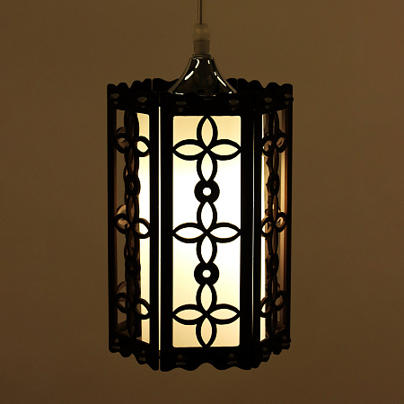 Люстра N2208/1H CH Е27 1*40Вт (h=930; d=150)  VERNER LIGHTING *1