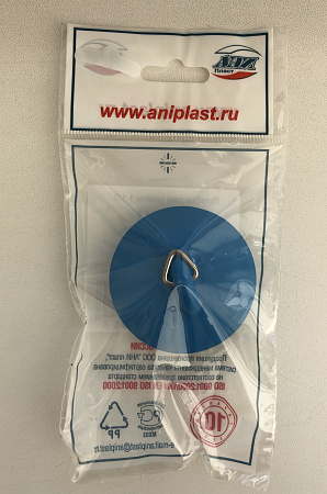 Пробка для ванн ПВХ Ани под выпуск 1 1/2" М300U в индив.упак.(аналог ИЧ29) *5/25