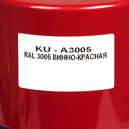 Эмаль-аэрозоль винно-красный 520/270 мл RAL 3005 KUDO *1/12