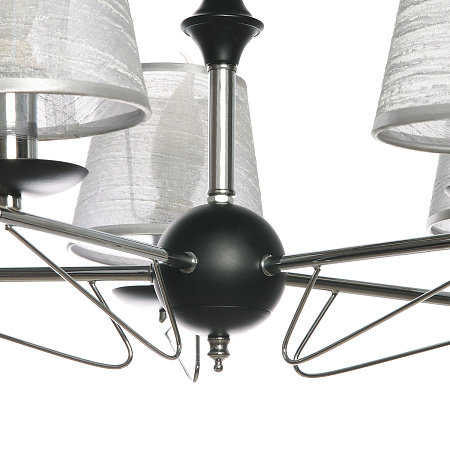 Люстра C0663/5  5*40W E14  220V (q-600; h-600) S=20м2 VERNER LIGHTING *1