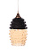 Люстра A3893/1H FGD Е27 1*40Вт ( h=220/800; d=150) S=6м2 VERNER LIGHTING *1