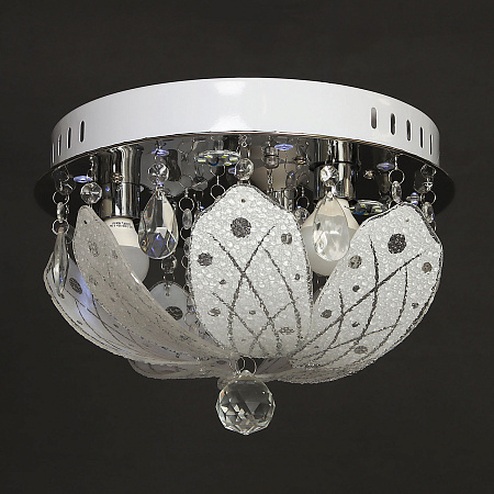 Люстра Y0524/3+3 CH Е14 3*40Вт +3*3Вт пульт ( h=200; d=300)  VERNER LIGHTING *1