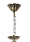 Люстра N0487/1Н  AB  1*40W E27, 220V  VERNER LIGHTING *1