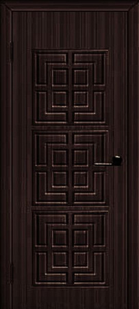 Дверь межкомнатная глухая ПВХ 28 Венге 700мм (2D) BROZEX-WOOD