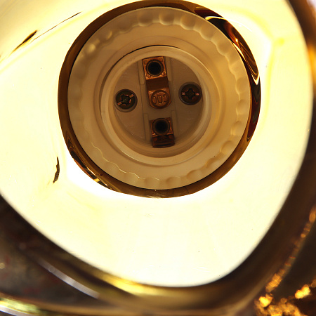 Люстра A3886/1H BK Е27 1*40Вт ( h=135/800; d=180) S=6м2 VERNER LIGHTING *1