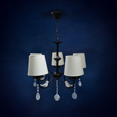 Люстра N2336/5  5*40W E27 (h=800 d=500) VERNER LIGHTING *1