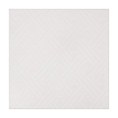 Потолок полистирол СОЛИД  (белый) 2007  (уп = 2 м2 )   *21