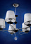 Люстра C0663/5  5*40W E14  220V (q-600; h-600) S=20м2 VERNER LIGHTING *1