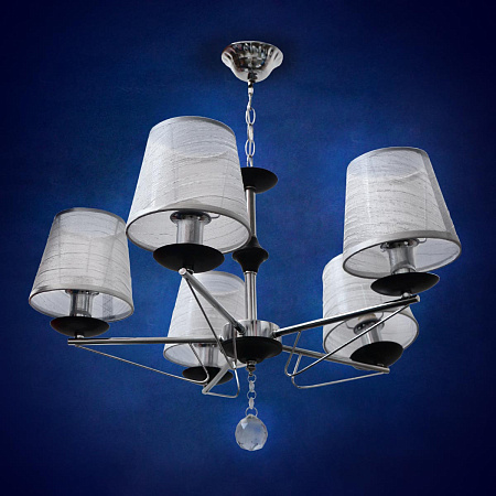 Люстра C0663/5  5*40W E14  220V (q-600; h-600) S=20м2 VERNER LIGHTING *1