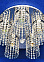 Люстра S0667/5  CH   5*60W Е27 с пультом  d.400 VERNER LIGHTING