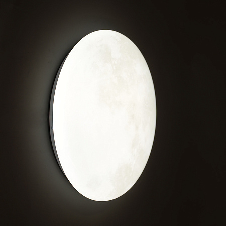 Светильник светодиодный акриловый 350мм 48W 8001 Moon 24W*2 S=12м2  VERNER LIGHTING *1/10
