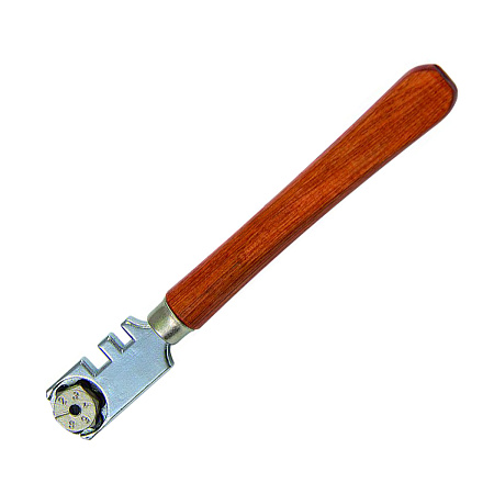Стеклорез роликовый корпус ручки дерево (2706001) T4P *12/480