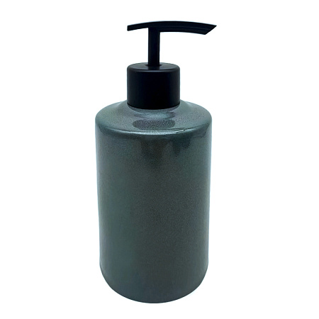 Дозатор для жидкого мыла Delphinium "Малахит" керамика 106332 *1/48