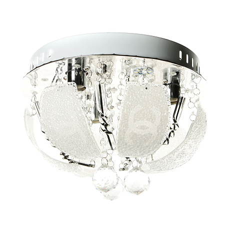Люстра Y0596/3+3 CH Е14 3*40Вт +3*3Вт ( h=200; d=300)  VERNER LIGHTING *1