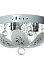Люстра S0995/3    3*60W E14, 220V  d.300 VERNER LIGHTING *1