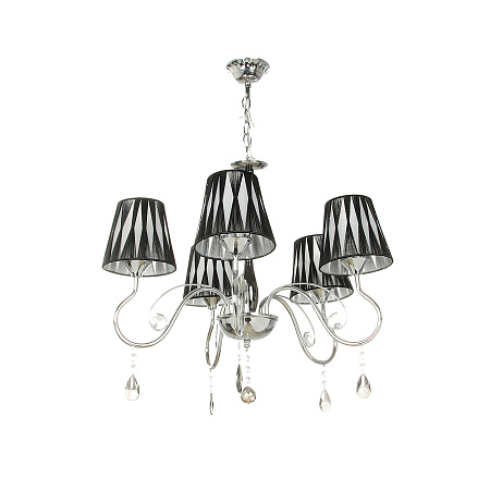 Люстра N1079/5 CH Е27 5*40Вт (h=780; d=640)  VERNER LIGHTING *1