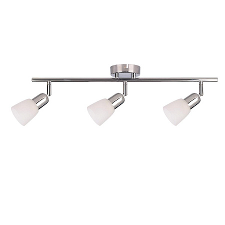 Светильник настенный (спот) 2018-3 CHR/WT E14  3*40W хром/бел VERNER LIGHTING *1/12