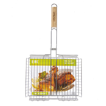 Решетка для "барбекю" 55х31х24см глуб.6см  G1-02C *1/16