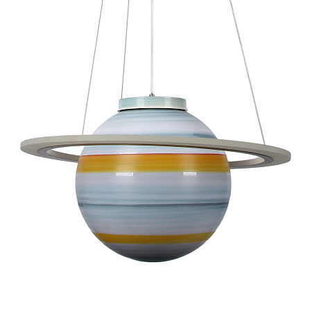Люстра 8407 BL 32W*2+Е27 blue 600мм S=6м2  VERNER LIGHTING *1