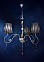 Люстра N1079/3 CH Е27 3*40Вт (h=740; d=570)  VERNER LIGHTING *1