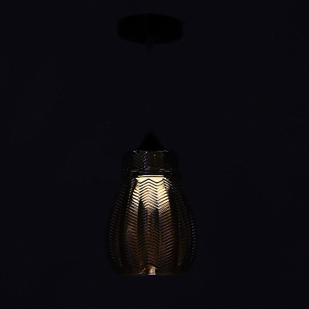 Люстра A3885/1H BK Е27 1*40Вт ( h=220/800; d=150) S=6м2 VERNER LIGHTING *1
