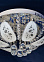 Люстра S0995/4    4*60W E14, 220V  VERNER LIGHTING *1