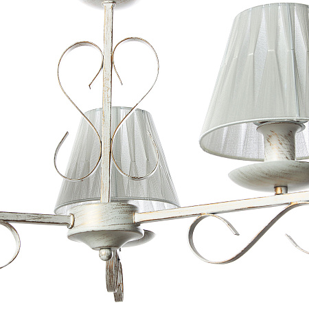 Люстра N1439/3 WG Е14 3*40Вт ( h=550; d=520)  VERNER LIGHTING *1