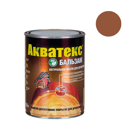 Акватекс-бальзам (натуральное масло д/древесины) палисандр 0,75 л *1/6/576